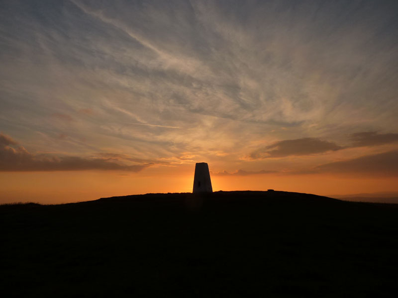 Pendle Sunset